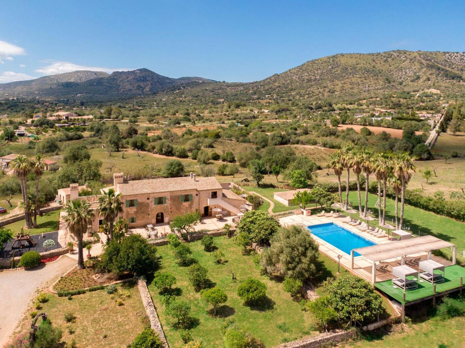 Finca Hotel Ses Cases Noves Sant Llorenc Des Cardassar Bagian luar foto